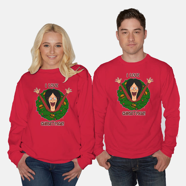 I Love Christmas-Unisex-Crew Neck-Sweatshirt-Alexhefe