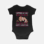 Yippee Ki Yay TV Dinner-Baby-Basic-Onesie-rocketman_art