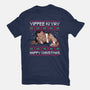 Yippee Ki Yay TV Dinner-Womens-Fitted-Tee-rocketman_art