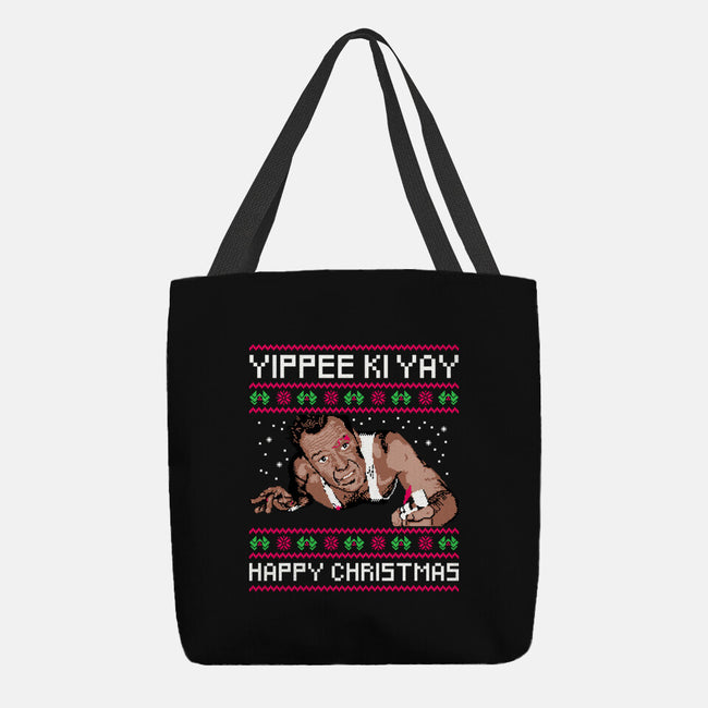 Yippee Ki Yay TV Dinner-None-Basic Tote-Bag-rocketman_art