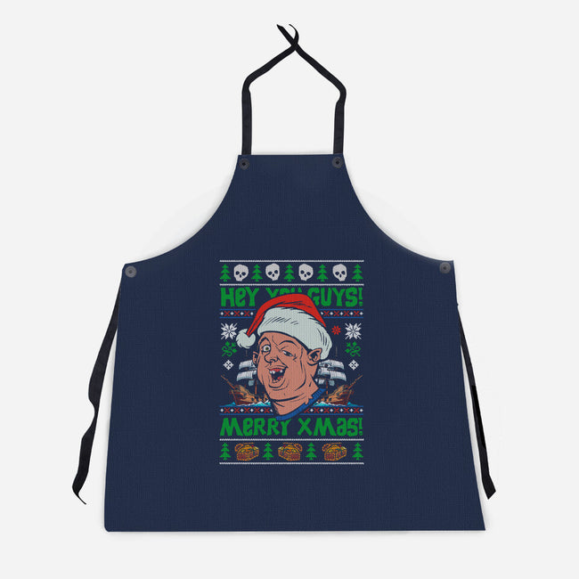 A Very Goon Docks Christmas-Unisex-Kitchen-Apron-Arinesart