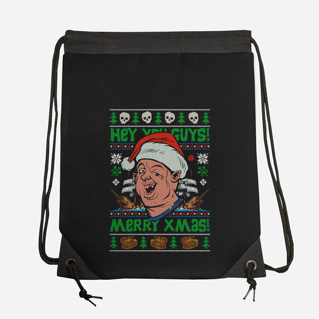 A Very Goon Docks Christmas-None-Drawstring-Bag-Arinesart