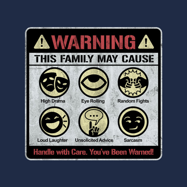 Family Warning-Womens-Basic-Tee-NMdesign