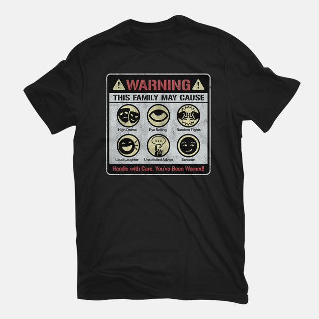 Family Warning-Mens-Premium-Tee-NMdesign