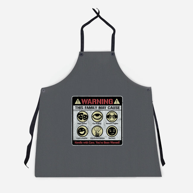 Family Warning-Unisex-Kitchen-Apron-NMdesign