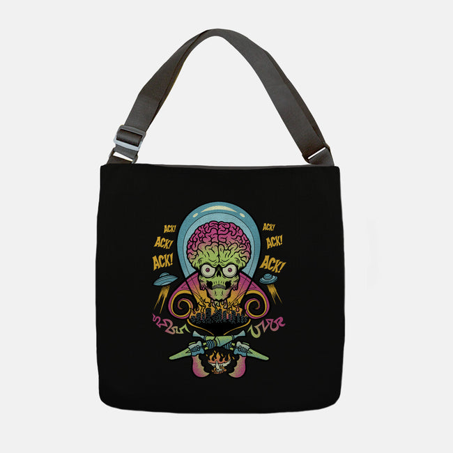 Martian Mayhem-None-Adjustable Tote-Bag-sachpica