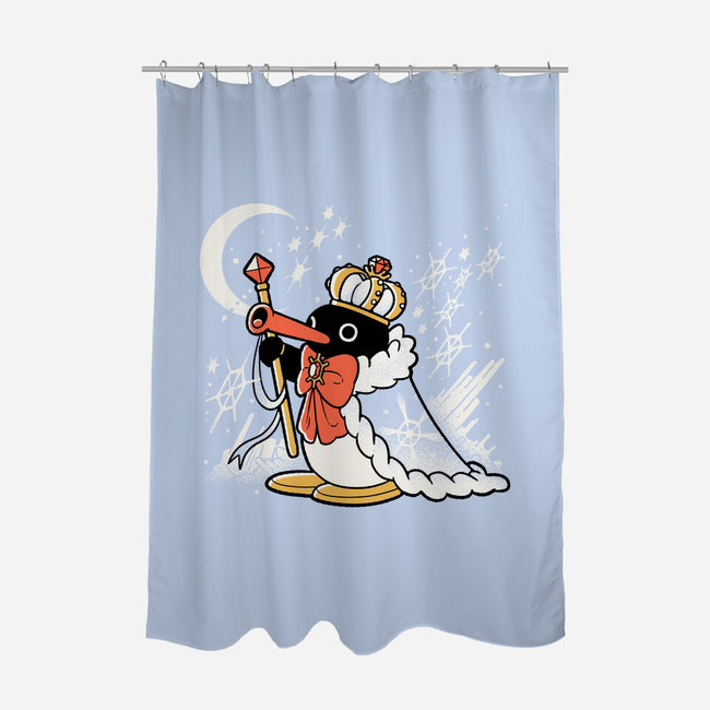 Noot Noot King-None-Polyester-Shower Curtain-naomori