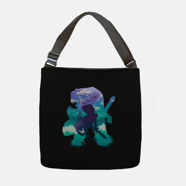 Ocarina Landscape-None-Adjustable Tote-Bag-dandingeroz