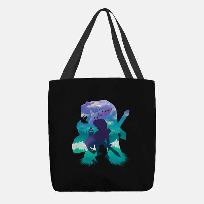 Ocarina Landscape-None-Basic Tote-Bag-dandingeroz