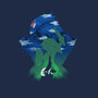 Windwaker Landscape-Womens-Fitted-Tee-dandingeroz
