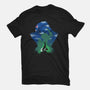 Windwaker Landscape-Womens-Fitted-Tee-dandingeroz