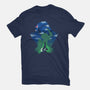 Windwaker Landscape-Womens-Fitted-Tee-dandingeroz
