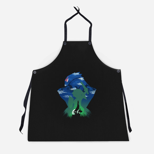 Windwaker Landscape-Unisex-Kitchen-Apron-dandingeroz