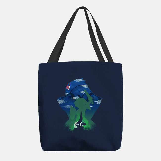 Windwaker Landscape-None-Basic Tote-Bag-dandingeroz