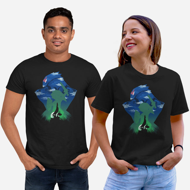 Windwaker Landscape-Unisex-Basic-Tee-dandingeroz