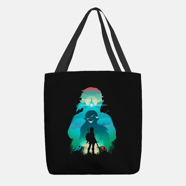 Hero Landscape-None-Basic Tote-Bag-dandingeroz