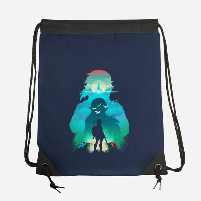 Hero Landscape-None-Drawstring-Bag-dandingeroz