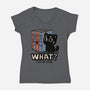 What I Just Love To Read-Womens-V-Neck-Tee-koalastudio