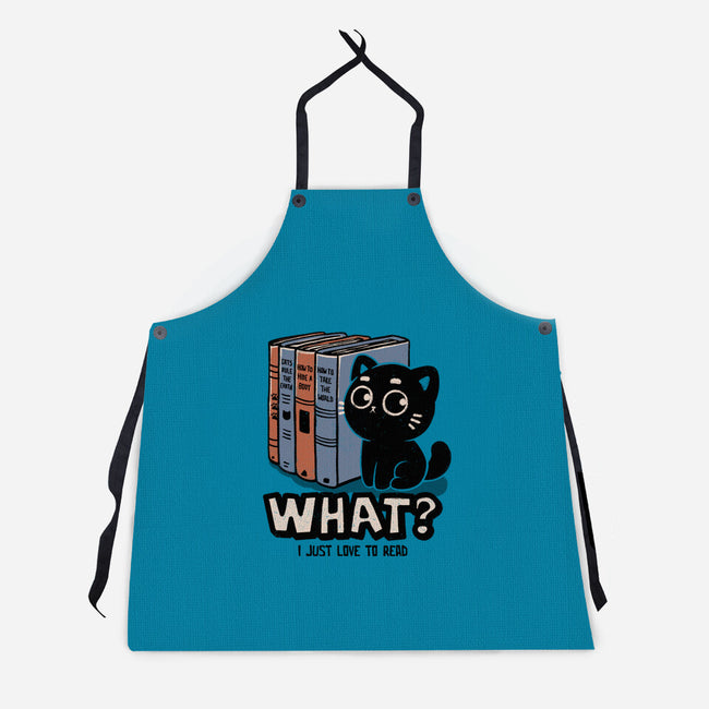 What I Just Love To Read-Unisex-Kitchen-Apron-koalastudio