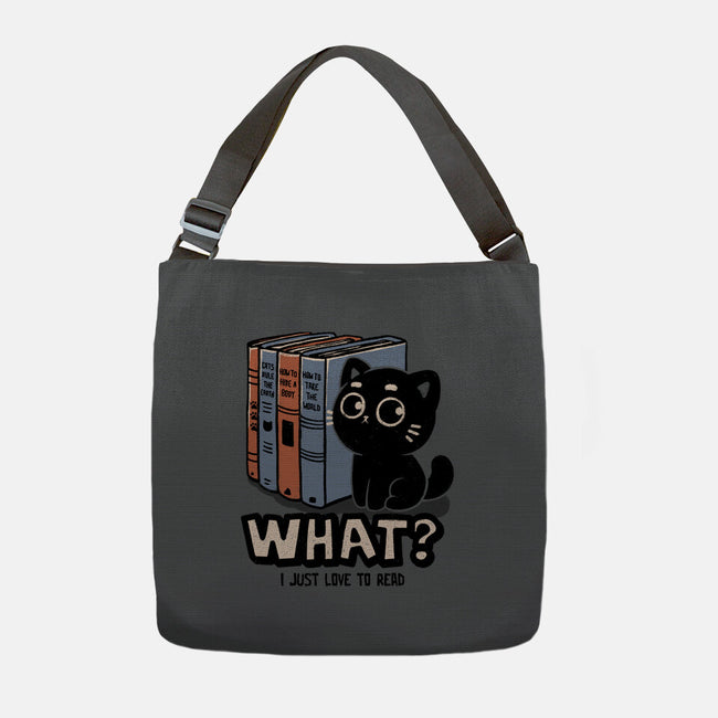 What I Just Love To Read-None-Adjustable Tote-Bag-koalastudio