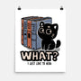 What I Just Love To Read-None-Matte-Poster-koalastudio