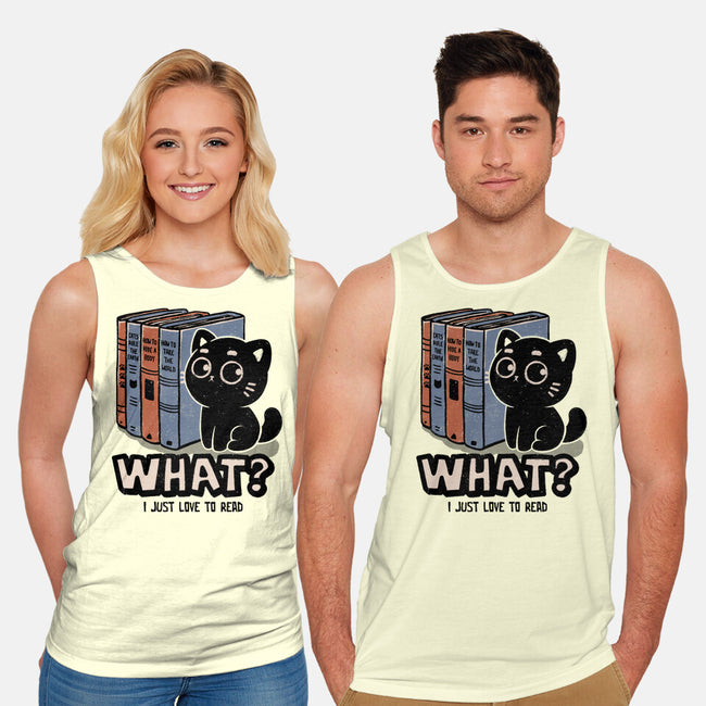 What I Just Love To Read-Unisex-Basic-Tank-koalastudio