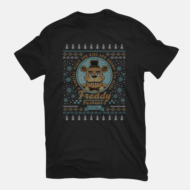 A Magical Place Ugly Sweater-Mens-Basic-Tee-LAGELANTEE