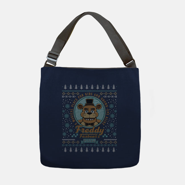 A Magical Place Ugly Sweater-None-Adjustable Tote-Bag-LAGELANTEE