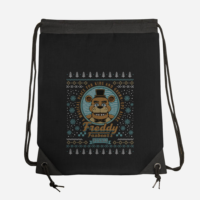 A Magical Place Ugly Sweater-None-Drawstring-Bag-LAGELANTEE