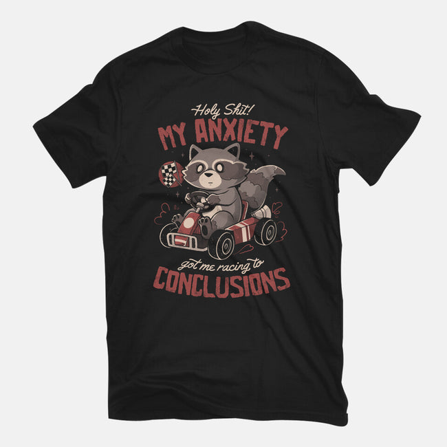 Racing To Conclusions-Womens-Basic-Tee-eduely