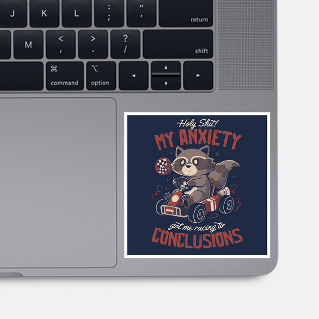 Racing To Conclusions-None-Glossy-Sticker-eduely