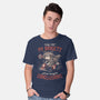 Racing To Conclusions-Mens-Basic-Tee-eduely