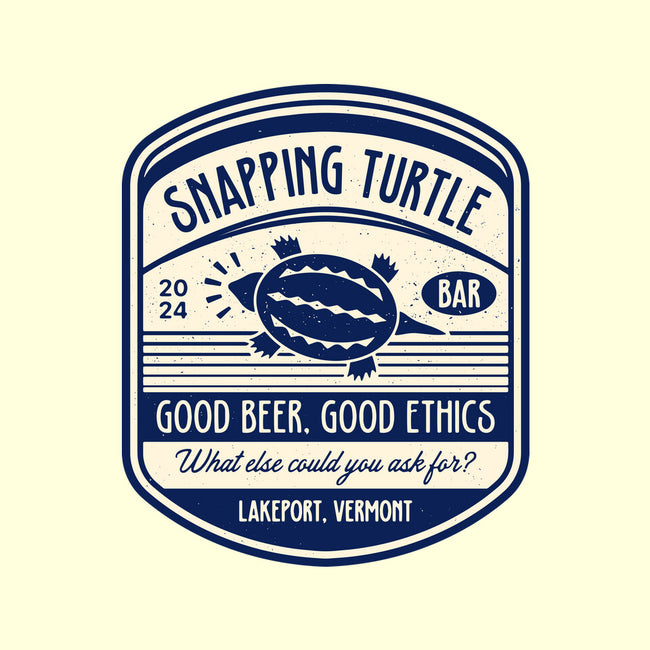 Snapping Turtle Emblem-Mens-Basic-Tee-LAGELANTEE