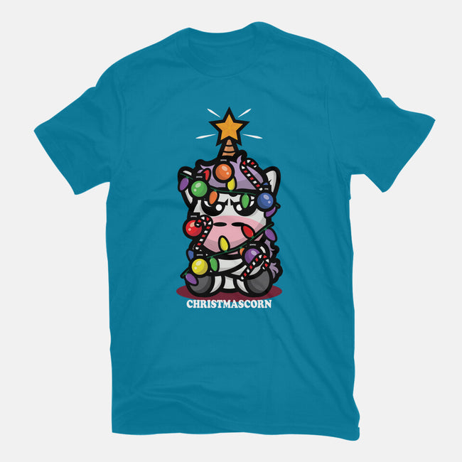 Christmascorn-Unisex-Basic-Tee-jrberger