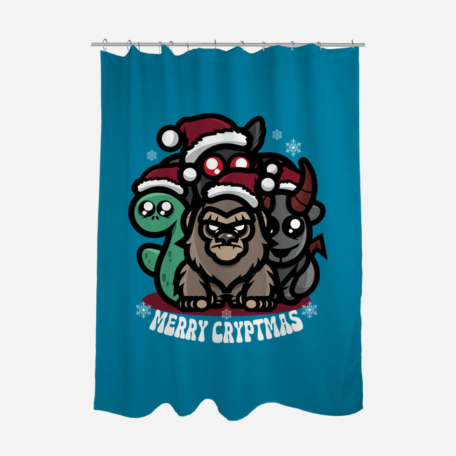 Merry Cryptmas-None-Polyester-Shower Curtain-jrberger