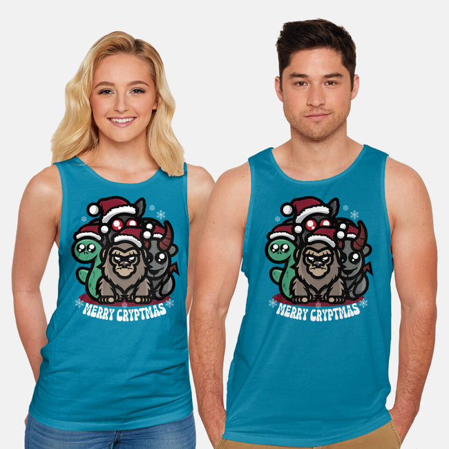 Merry Cryptmas-Unisex-Basic-Tank-jrberger