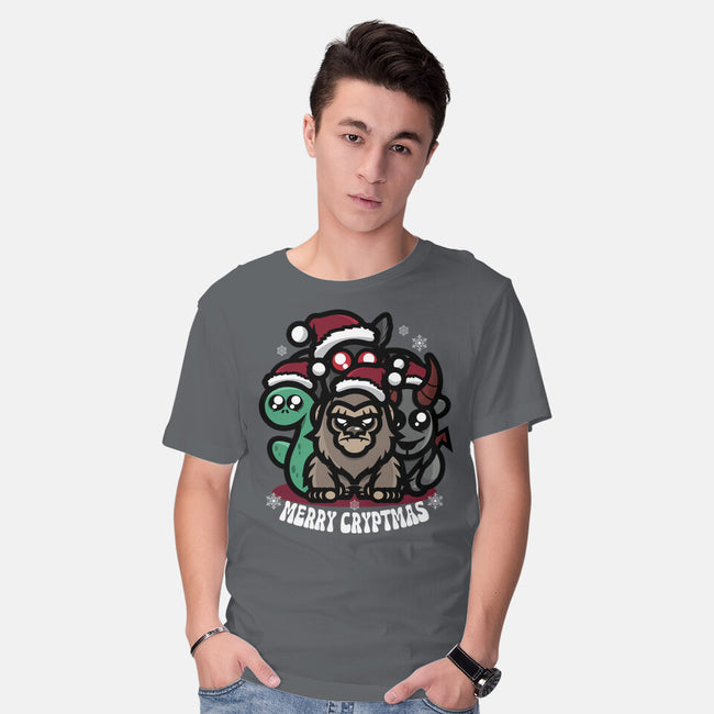 Merry Cryptmas-Mens-Basic-Tee-jrberger