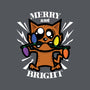 Merry And Bright Cat-None-Removable Cover w Insert-Throw Pillow-jrberger