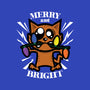 Merry And Bright Cat-None-Drawstring-Bag-jrberger