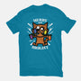 Merry And Bright Cat-Mens-Heavyweight-Tee-jrberger