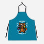 Merry And Bright Cat-Unisex-Kitchen-Apron-jrberger