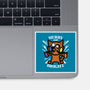 Merry And Bright Cat-None-Glossy-Sticker-jrberger