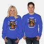 Merry And Bright Cat-Unisex-Crew Neck-Sweatshirt-jrberger