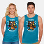 Merry And Bright Cat-Unisex-Basic-Tank-jrberger