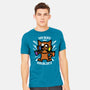 Merry And Bright Cat-Mens-Heavyweight-Tee-jrberger