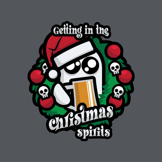 Getting In The Christmas Spirits-None-Glossy-Sticker-jrberger