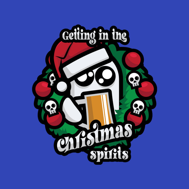 Getting In The Christmas Spirits-None-Glossy-Sticker-jrberger