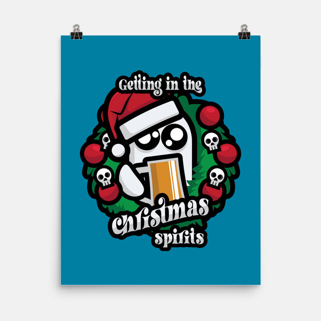 Getting In The Christmas Spirits-None-Matte-Poster-jrberger