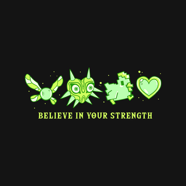 Believe In Your Strength-None-Adjustable Tote-Bag-yumie