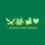 Believe In Your Strength-Unisex-Crew Neck-Sweatshirt-yumie